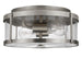 Myhouse Lighting Generation Lighting - GLF1732BN - Two Light Flush Mount - Lumra - Brushed Nickel