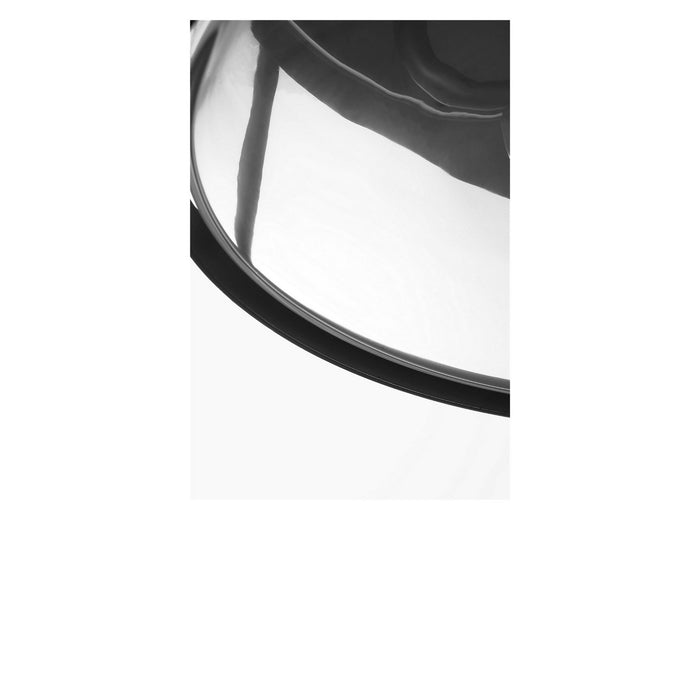 Myhouse Lighting Generation Lighting - GLF1732MBKE - Two Light Flush Mount - Lumra - Midnight Black