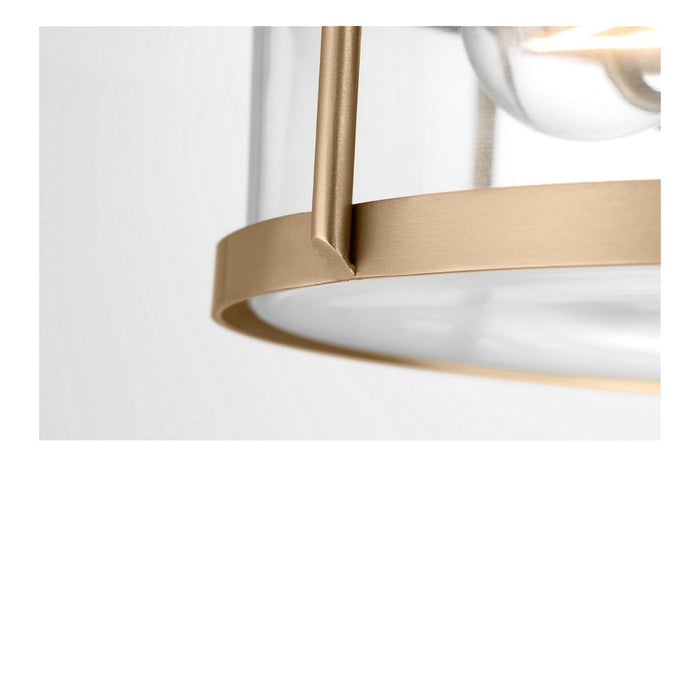 Myhouse Lighting Generation Lighting - GLF1732SBE - Two Light Flush Mount - Lumra - Satin Brass