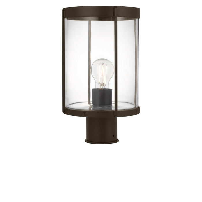 Myhouse Lighting Generation Lighting - GLO1741C-ANBZ - One Light Outdoor Post Lantern - Luning - Antique Bronze