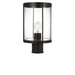 Myhouse Lighting Generation Lighting - GLO1741C-TXBE - One Light Outdoor Post Lantern - Luning - Textured Black
