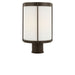 Myhouse Lighting Generation Lighting - GLO1741OE-ANBZ - One Light Outdoor Post Lantern - Luning - Antique Bronze