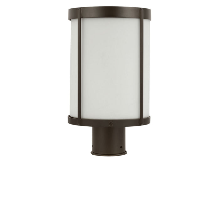 Myhouse Lighting Generation Lighting - GLO1741OE-ANBZ - One Light Outdoor Post Lantern - Luning - Antique Bronze