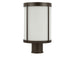 Myhouse Lighting Generation Lighting - GLO1741OE-ANBZ - One Light Outdoor Post Lantern - Luning - Antique Bronze