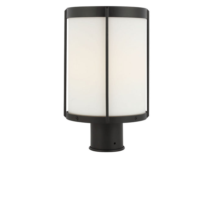 Myhouse Lighting Generation Lighting - GLO1741OE-TXB - One Light Outdoor Post Lantern - Luning - Textured Black