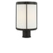 Myhouse Lighting Generation Lighting - GLO1741OE-TXB - One Light Outdoor Post Lantern - Luning - Textured Black