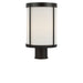 Myhouse Lighting Generation Lighting - GLO1741OE-TXB - One Light Outdoor Post Lantern - Luning - Textured Black