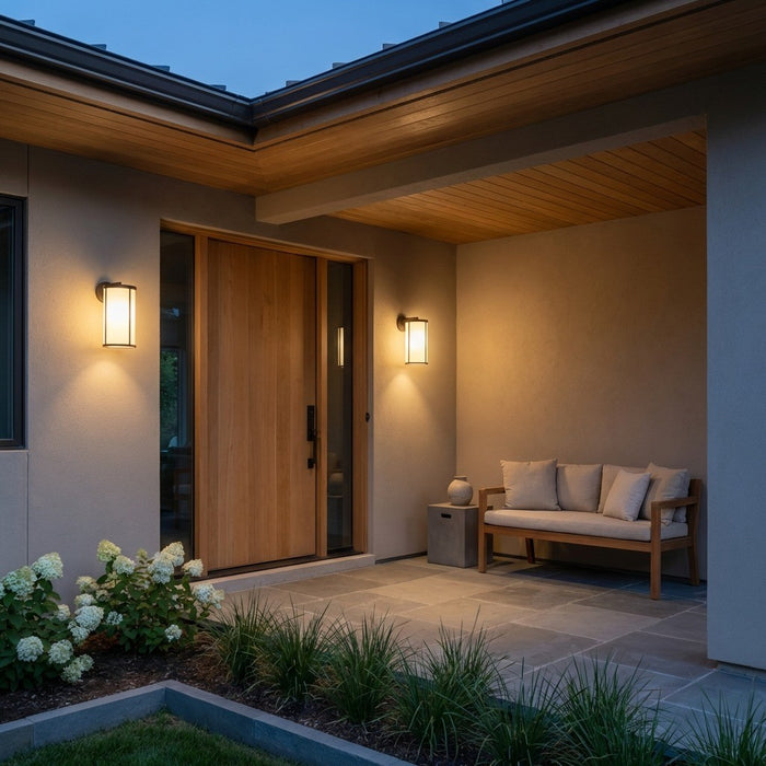 Myhouse Lighting Generation Lighting - GLO1121D-ANBZ - One Light Lantern - Luning - Antique Bronze