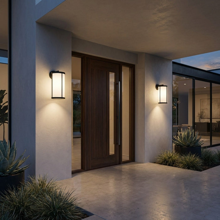 Myhouse Lighting Generation Lighting - GLO1121D-TXBE - One Light Lantern - Luning - Textured Black