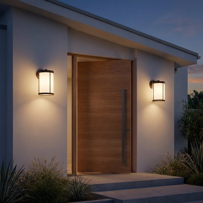 Myhouse Lighting Generation Lighting - GLO1101D-ANBZE - One Light Lantern - Luning - Antique Bronze