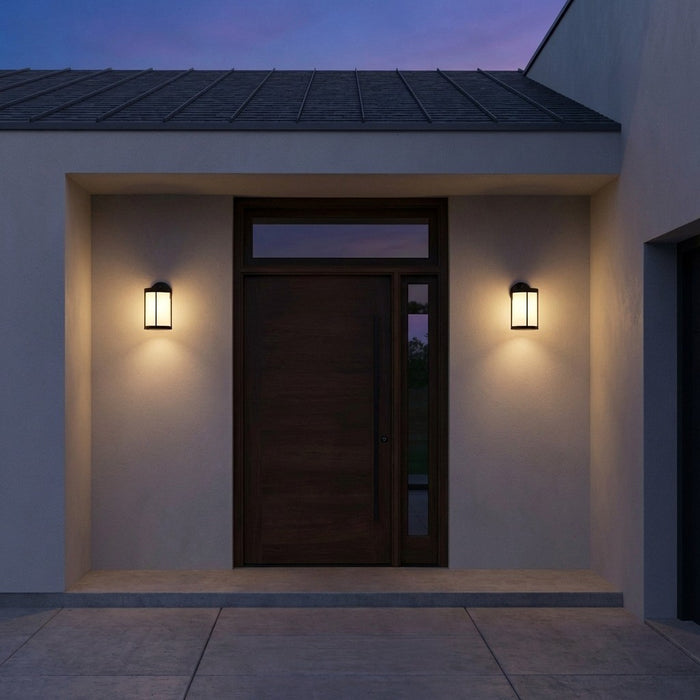 Myhouse Lighting Generation Lighting - GLO1091D-TXB - One Light Lantern - Luning - Textured Black
