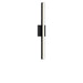 Myhouse Lighting Generation Lighting - GLV1701MBK-L - LED Vanity - Marque - Midnight Black