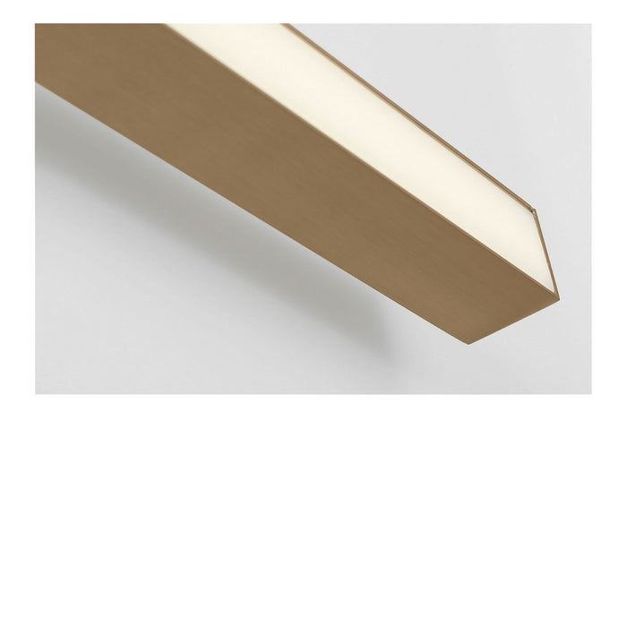 Myhouse Lighting Generation Lighting - GLV1711SB-L - LED Vanity - Marque - Satin Brass