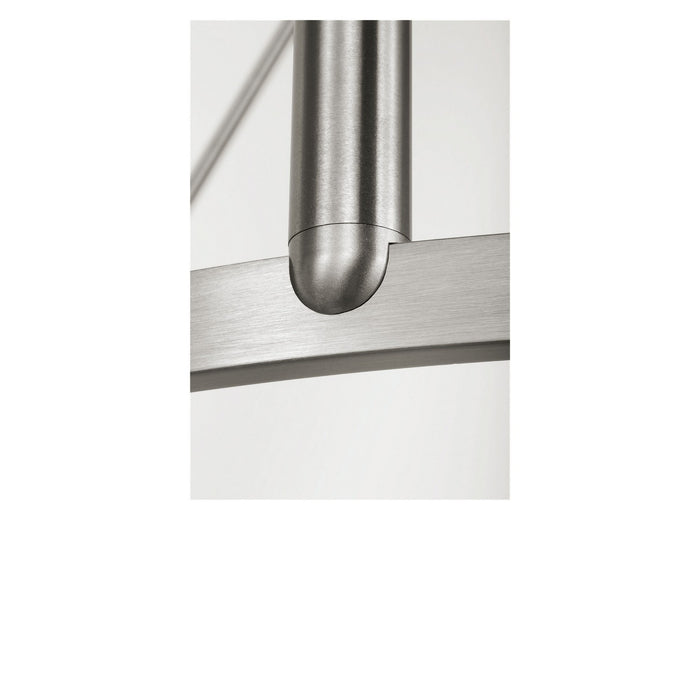 Myhouse Lighting Generation Lighting - GLC2016BN - Six Light Chandelier - Mirla - Brushed Nickel