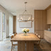 Myhouse Lighting Generation Lighting - GLC2016BNE - Six Light Chandelier - Mirla - Brushed Nickel