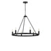 Myhouse Lighting Generation Lighting - GLC2016MBK - Six Light Chandelier - Mirla - Midnight Black