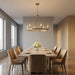 Myhouse Lighting Generation Lighting - GLC2016SBE - Six Light Chandelier - Mirla - Satin Brass