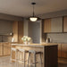Myhouse Lighting Generation Lighting - GLP2041MBK - One Light Pendant - Mont - Midnight Black