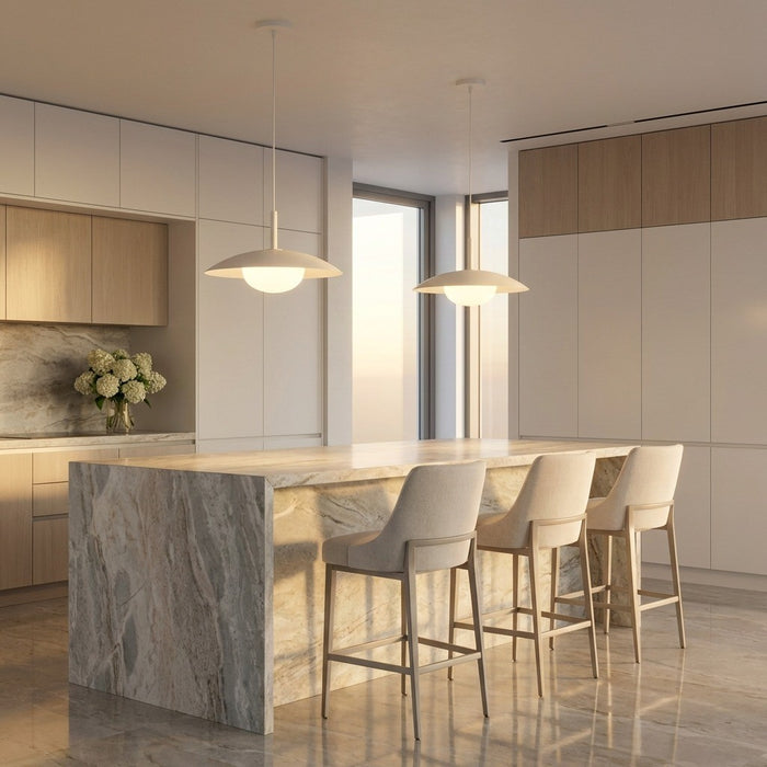 Myhouse Lighting Generation Lighting - GLP2041MWT - One Light Pendant - Mont - Matte White