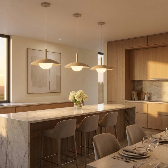 Myhouse Lighting Generation Lighting - GLP2041SDN - One Light Pendant - Mont - Sand Dune