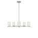 Myhouse Lighting Generation Lighting - GLC1935BN - Five Light Chandelier - Neblina - Brushed Nickel