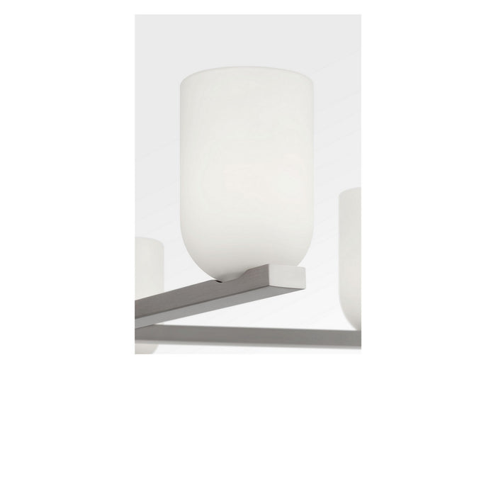Myhouse Lighting Generation Lighting - GLC1935BN - Five Light Chandelier - Neblina - Brushed Nickel