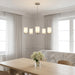 Myhouse Lighting Generation Lighting - GLC1935BN - Five Light Chandelier - Neblina - Brushed Nickel