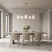 Myhouse Lighting Generation Lighting - GLC1935SBE - Five Light Chandelier - Neblina - Satin Brass