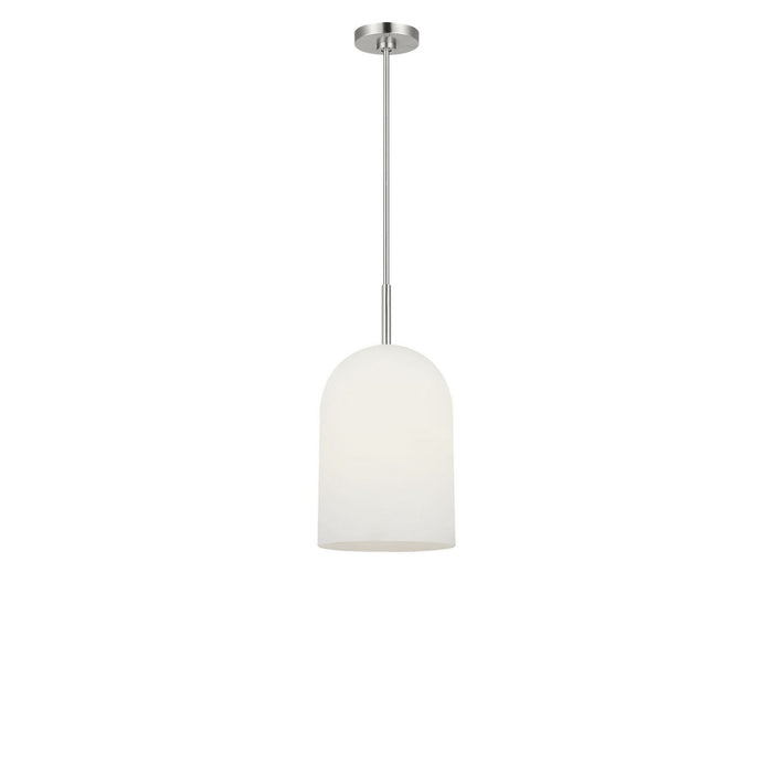 Myhouse Lighting Generation Lighting - GLP1941BN - One Light Pendant - Neblina - Brushed Nickel