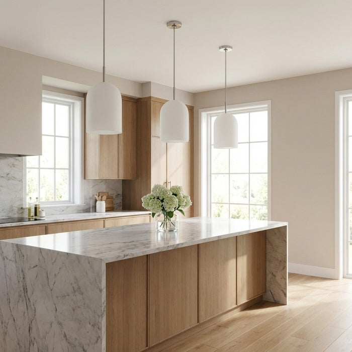 Myhouse Lighting Generation Lighting - GLP1941BNE - One Light Pendant - Neblina - Brushed Nickel