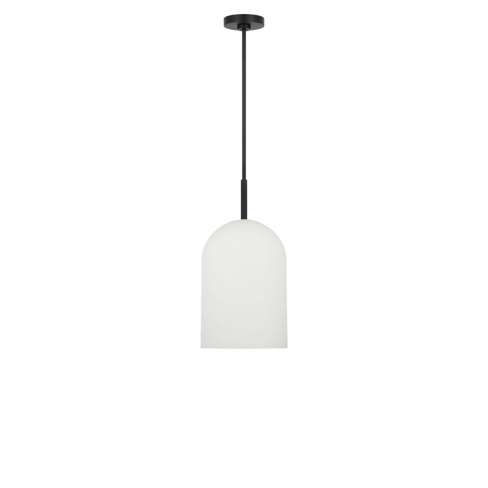 Myhouse Lighting Generation Lighting - GLP1941MBK - One Light Pendant - Neblina - Midnight Black