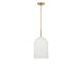 Myhouse Lighting Generation Lighting - GLP1941SB - One Light Pendant - Neblina - Satin Brass