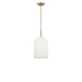 Myhouse Lighting Generation Lighting - GLP1941SB - One Light Pendant - Neblina - Satin Brass