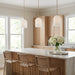Myhouse Lighting Generation Lighting - GLP1941SB - One Light Pendant - Neblina - Satin Brass