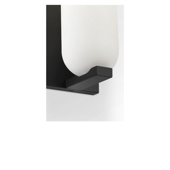 Myhouse Lighting Generation Lighting - GLV1951MBK - One Light Vanity - Neblina - Midnight Black