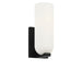 Myhouse Lighting Generation Lighting - GLV1951MBKE - One Light Vanity - Neblina - Midnight Black
