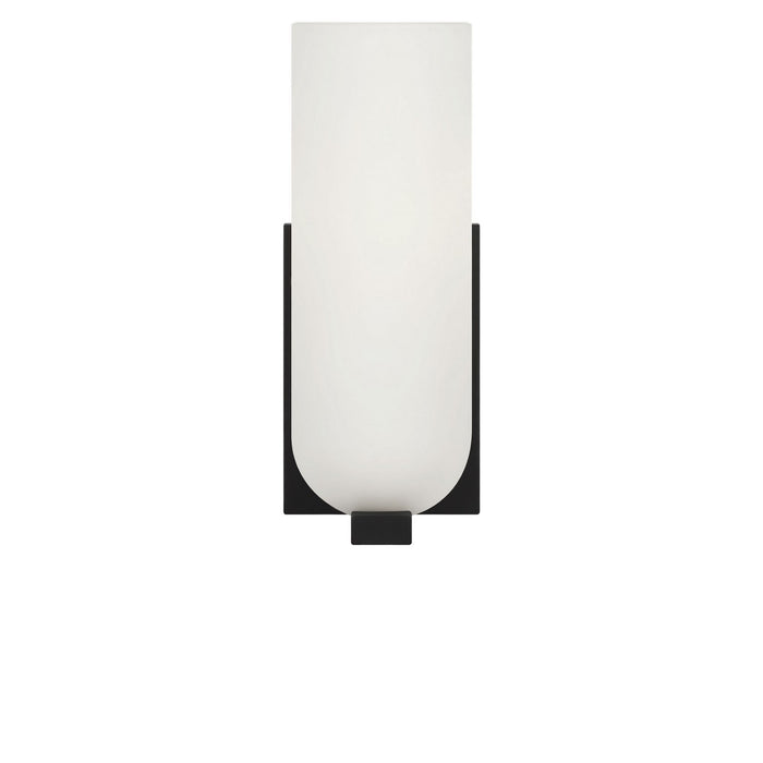 Myhouse Lighting Generation Lighting - GLV1951MBKE - One Light Vanity - Neblina - Midnight Black