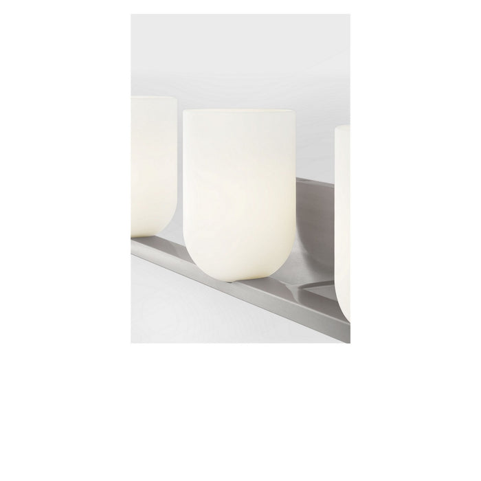 Myhouse Lighting Generation Lighting - GLV1973BN - Three Light Vanity - Neblina - Brushed Nickel