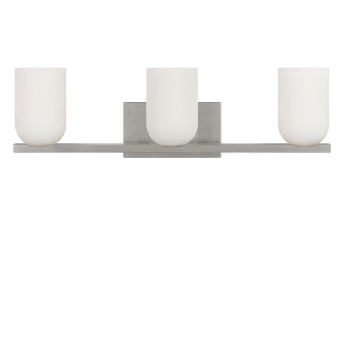 Myhouse Lighting Generation Lighting - GLV1973BNE - Three Light Vanity - Neblina - Brushed Nickel