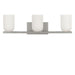 Myhouse Lighting Generation Lighting - GLV1973BNE - Three Light Vanity - Neblina - Brushed Nickel