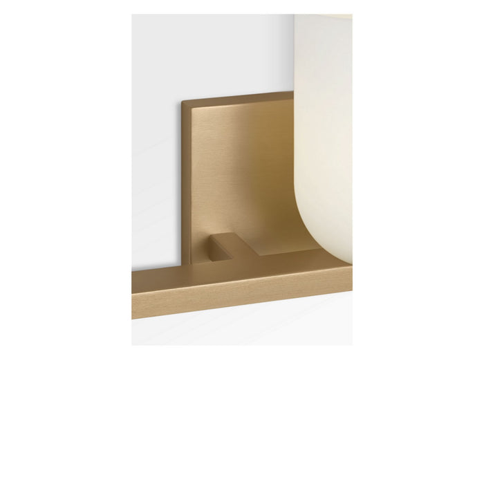 Myhouse Lighting Generation Lighting - GLV1973SB - Three Light Vanity - Neblina - Satin Brass