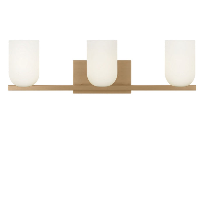 Myhouse Lighting Generation Lighting - GLV1973SB - Three Light Vanity - Neblina - Satin Brass