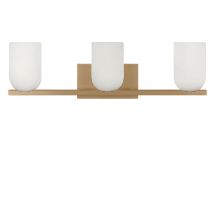 Myhouse Lighting Generation Lighting - GLV1973SB - Three Light Vanity - Neblina - Satin Brass