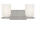 Myhouse Lighting Generation Lighting - GLV1962BN - Two Light Vanity - Neblina - Brushed Nickel