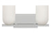 Myhouse Lighting Generation Lighting - GLV1962CH - Two Light Vanity - Neblina - Chrome