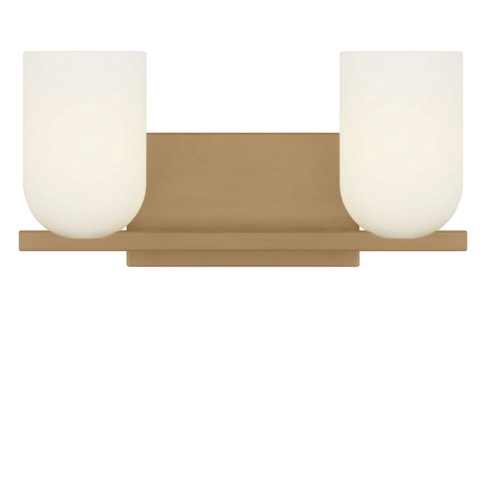 Myhouse Lighting Generation Lighting - GLV1962SBE - Two Light Vanity - Neblina - Satin Brass