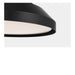 Myhouse Lighting Generation Lighting - GLF1981MBK - LED Flush Mount - Nevado - Midnight Black