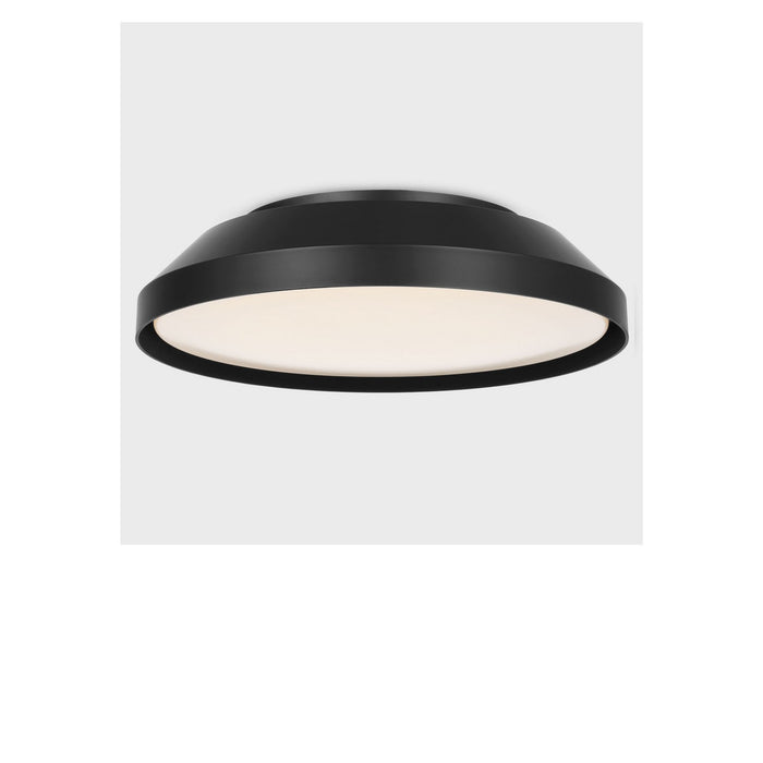 Myhouse Lighting Generation Lighting - GLF1981MBK - LED Flush Mount - Nevado - Midnight Black
