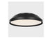 Myhouse Lighting Generation Lighting - GLF1981MBK - LED Flush Mount - Nevado - Midnight Black