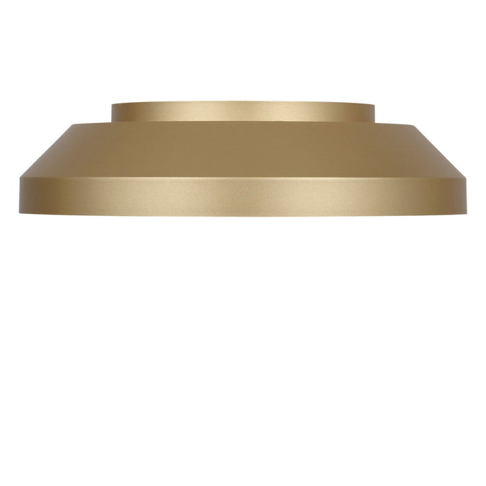 Myhouse Lighting Generation Lighting - GLF1981MSB - LED Flush Mount - Nevado - Satin Brass